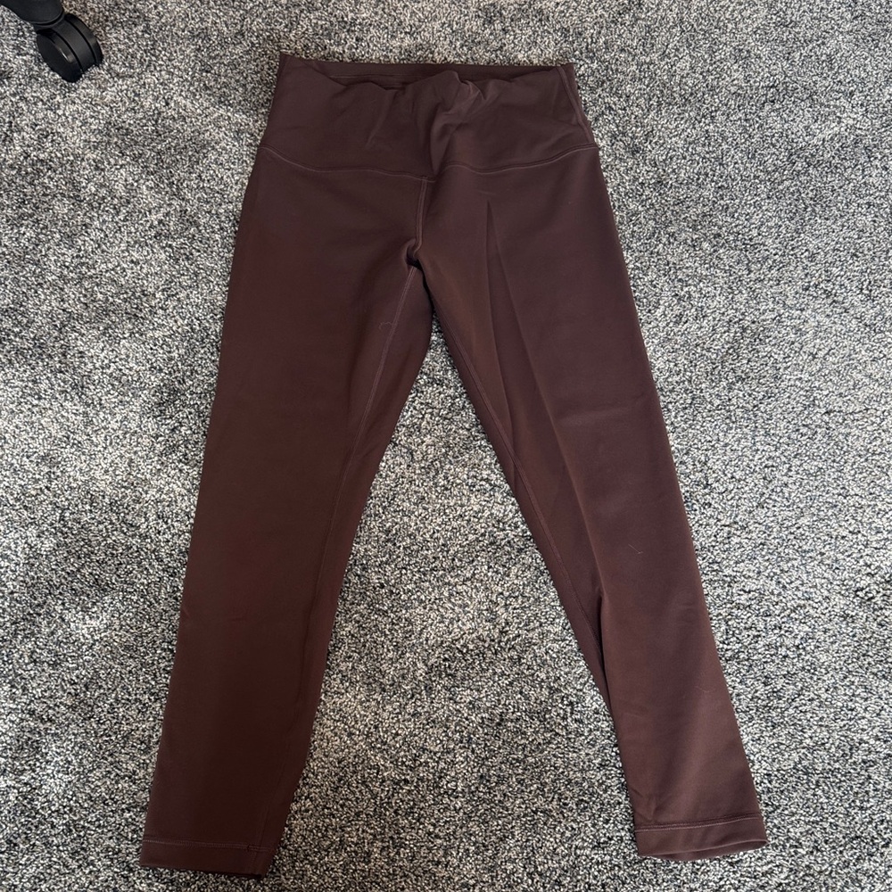 Lulu Wunder Train High-Rise Tight 25” Espresso